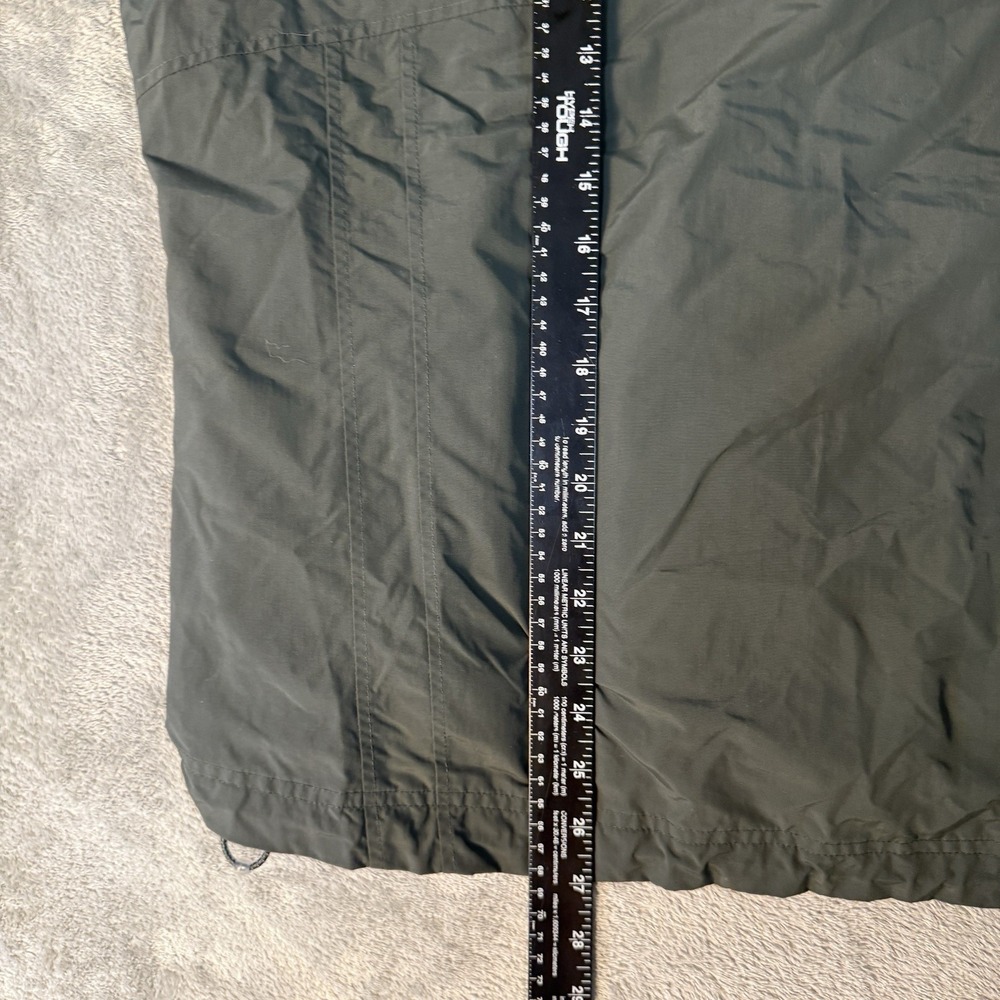 L.L. Bean Rain Jacket Womens L Reg Green Waterproof Hooded Windbreaker - Picture 6 of 6